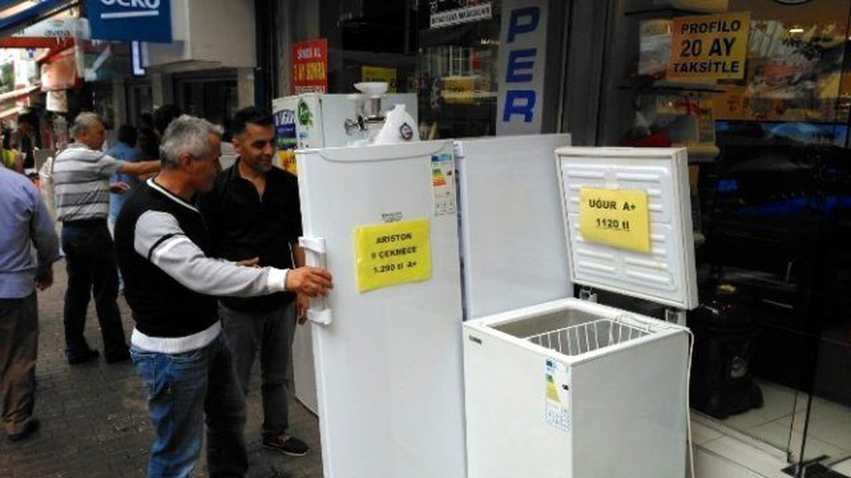 Kurban Bayramı Beyaz Eşya Satan Esnafın Yüzünü Güldürdü