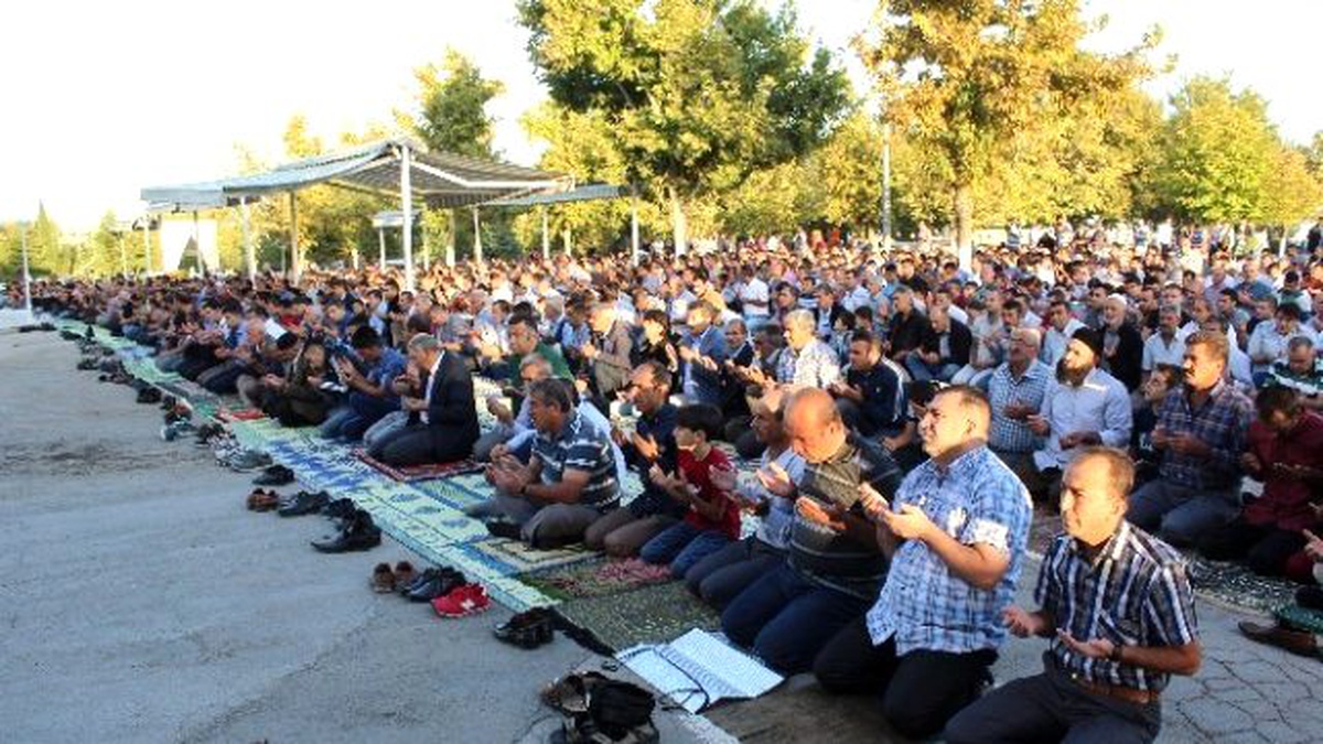 Kurban Bayramında Camiler Doldu Taştı