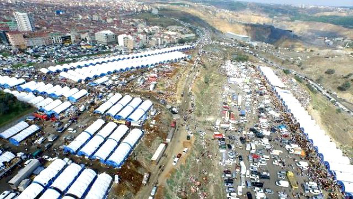Kurban Kesim Merkezlerinde İzdiham