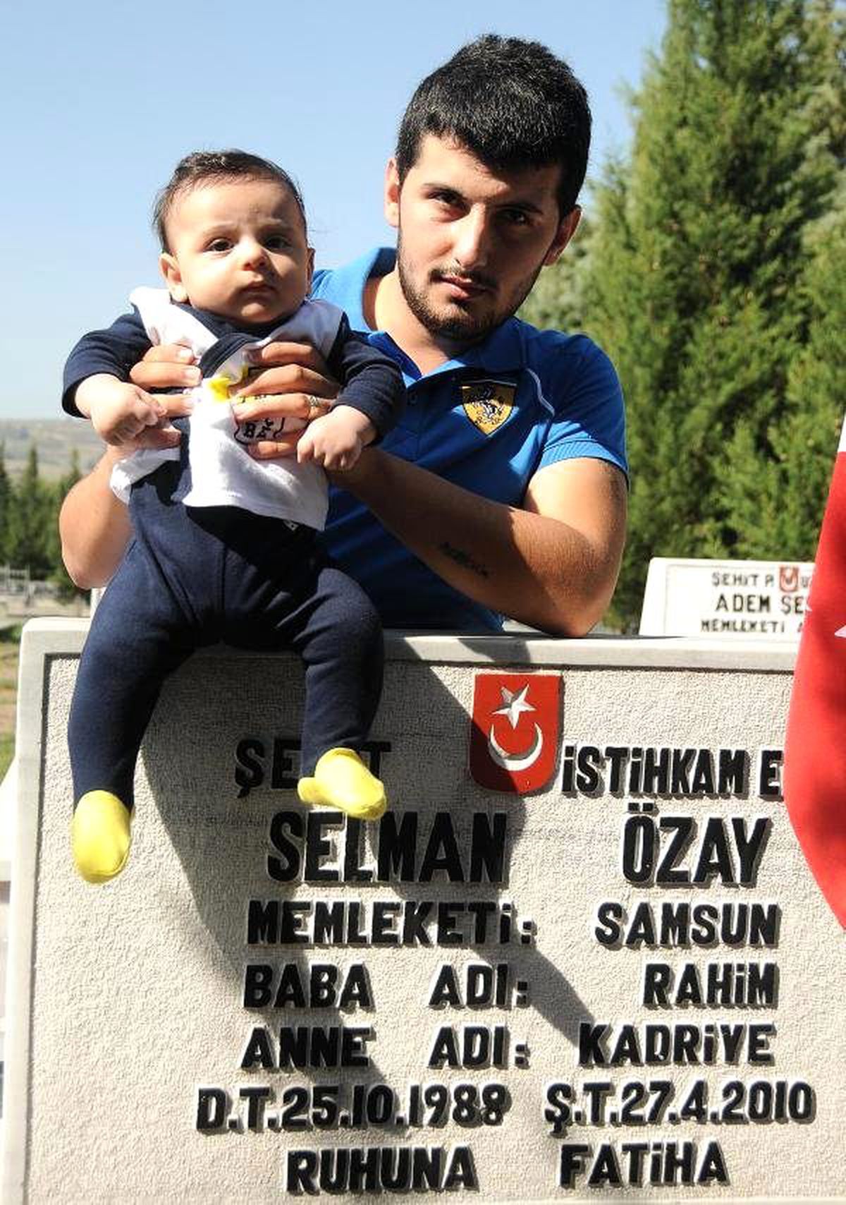 Oğluna Şehit Ağabeyinin Adını Verdi