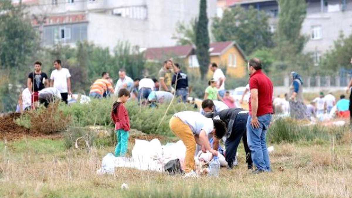 Yüksek Gerillim Hattı Altında Kurban Kesimi