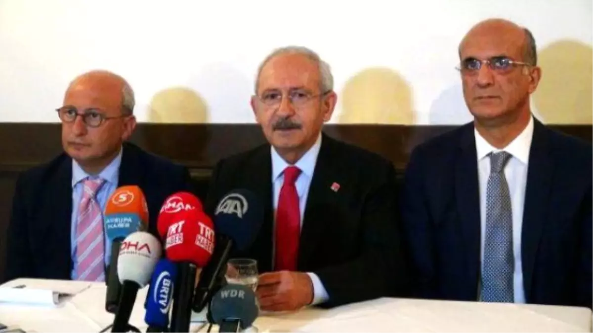 Almanya\'da Konuşan Kılıçdaroğlu "Bayramda Türkiye\'den Gelen Şehit Haberleri Bizi Üzüyor"