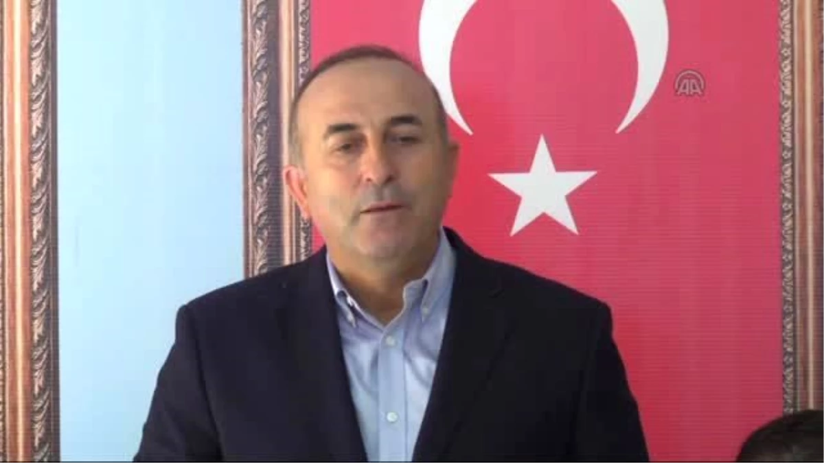 Çavuşoğlu: "Bugün Pyd ile PKK Birliktedir, Bize Göre İkisi de Terör Örgütüdür"