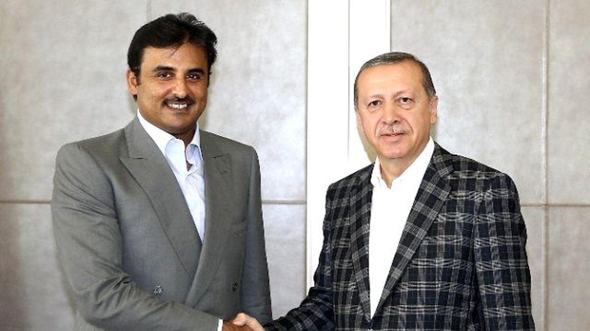 Cumhurbaşkanı Erdoğan, Katar Emiri ile Görüştü