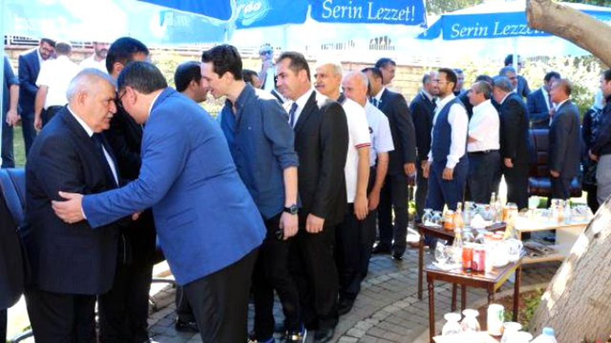 Kahramanmaraş\'ta Bayramlaşma Töreni