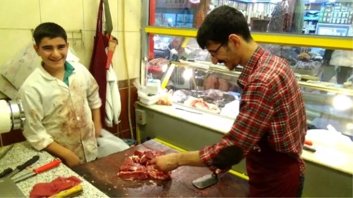 Kasapların Yoğun Bayram Mesaisi