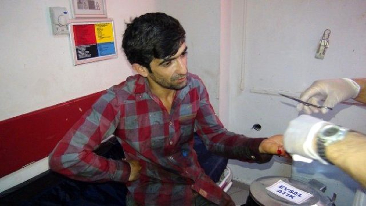Kurban Keserken Arıların Saldırısına Uğradı