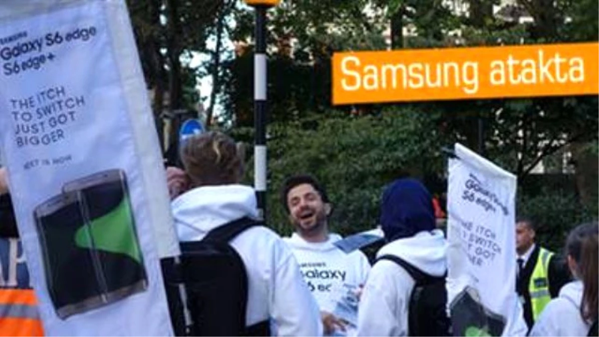Samsung Çalışanları İphone Satış Etkinliğine Gitti