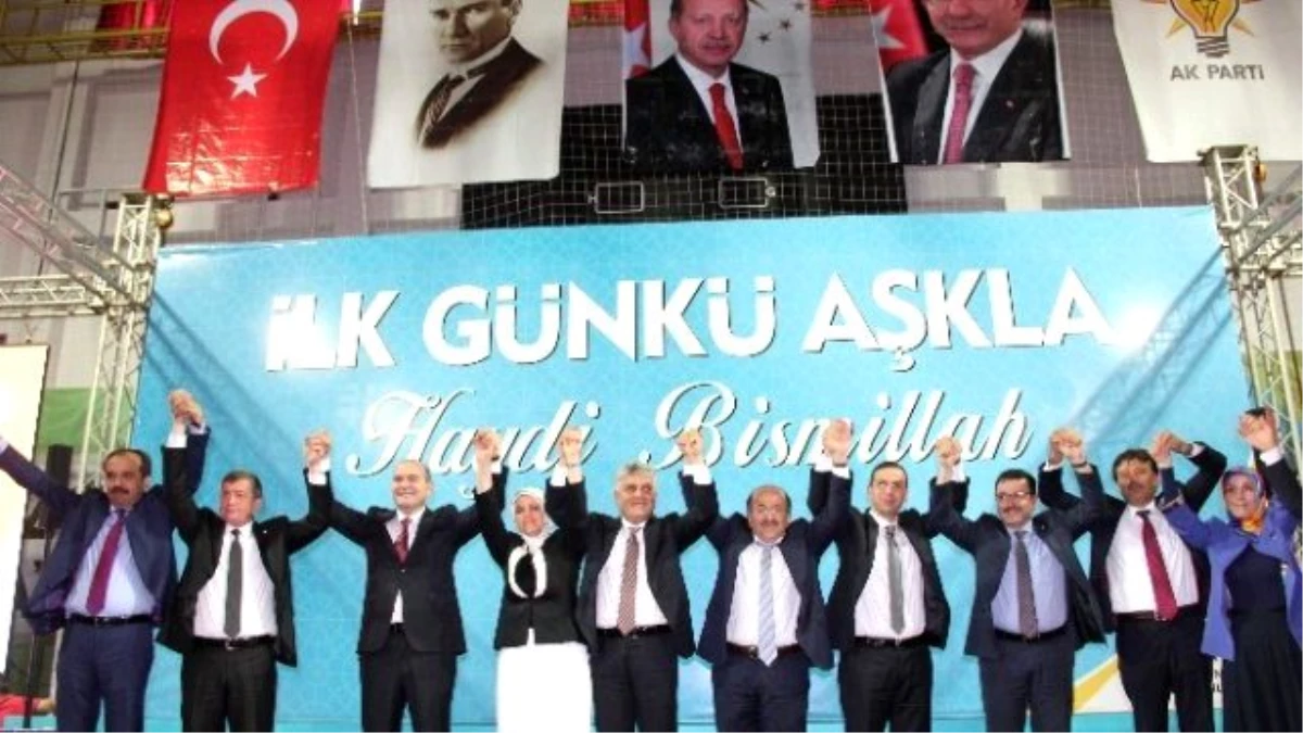AK Parti\'de Bayramlaşma ve Aday Tanıtım Töreni Töreni