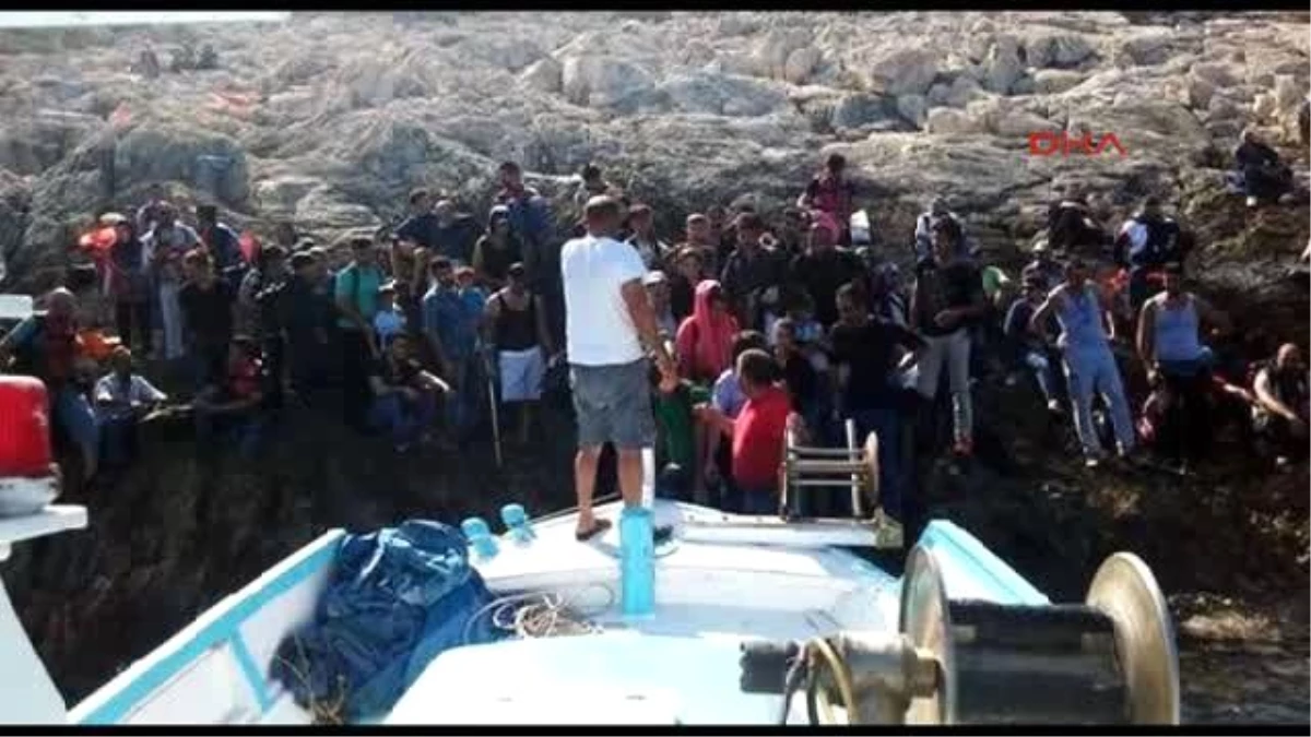 Issız Adaya Bırakılan Kaçaklar 3 Gün Sonra Kurtarıldı
