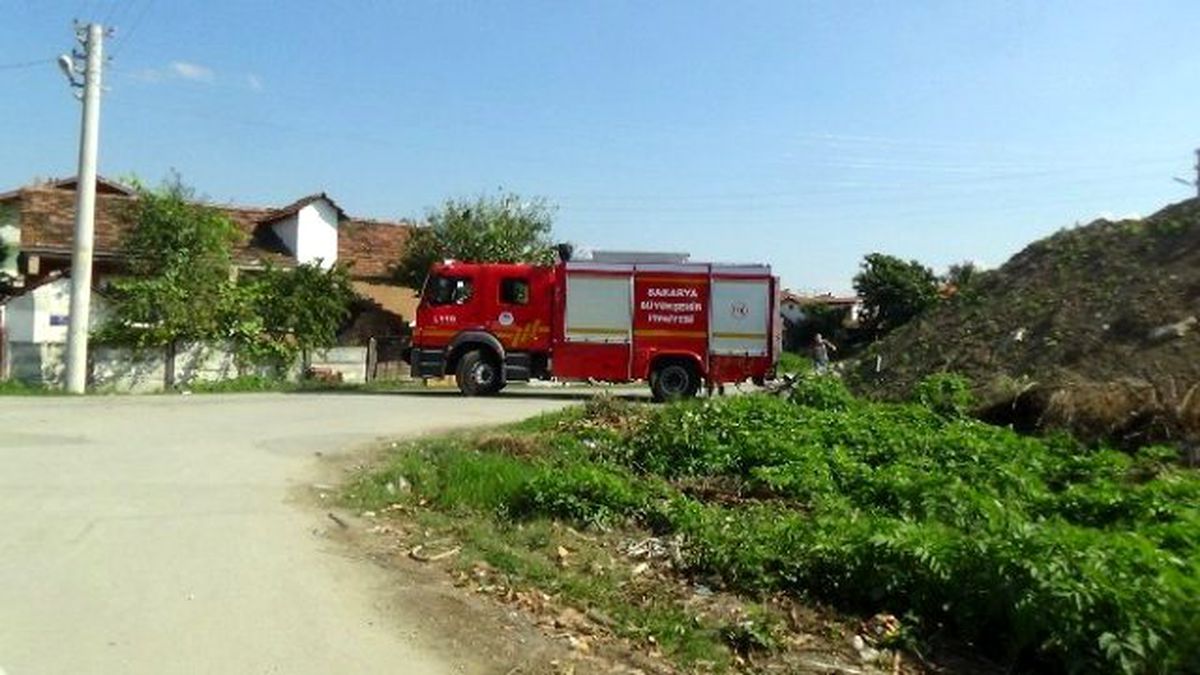 İtfaiye Ekipleri Kombi Yangına Müdahale Etti