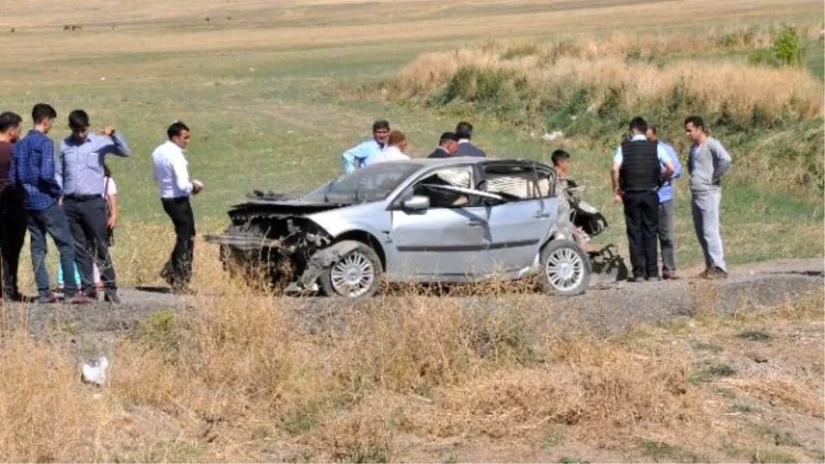 Patnos\'ta Trafik Kazası: 1 Ölü, 3 Yaralı