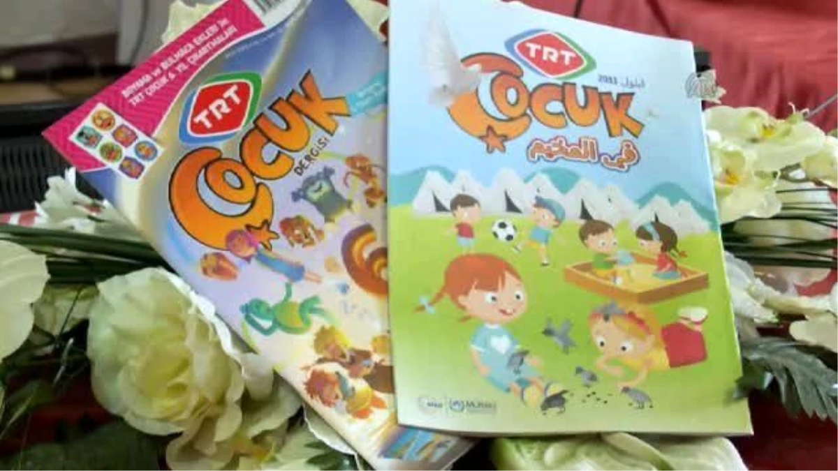 Suriyeli Çocuklara "Trt Çocuk Dergisi" Tanıtıldı