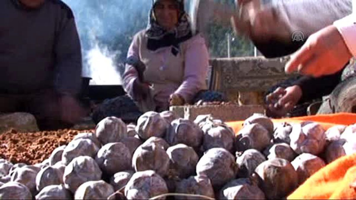 Andız Pekmezi Köylülerin Geçim Kaynağı Oldu