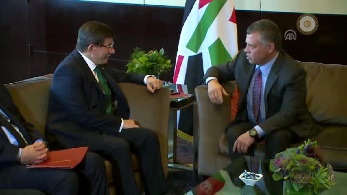 Başbakan Davutoğlu, Ürdün Kralı 2. Abdullah ile Görüştü - New