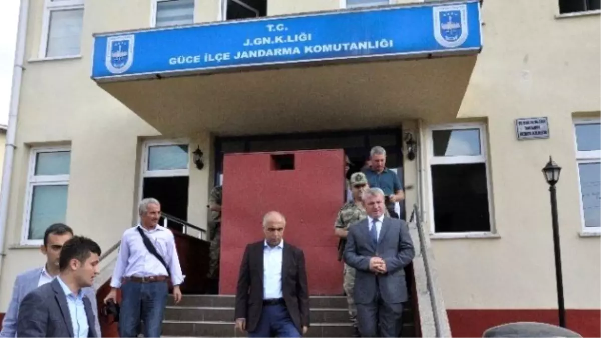 Giresun Valisi Hasan Karahan Saldırı Bölgesinde