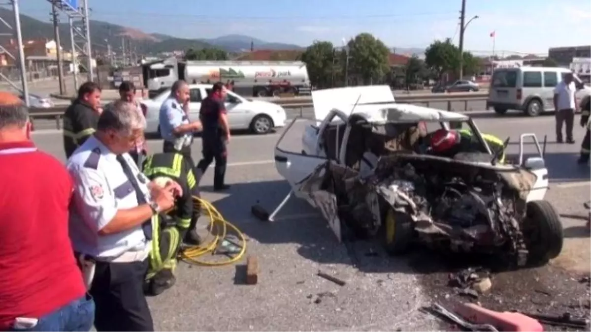 Körfez\'de 1 Kişinin Öldüğü, 2 Kişinin Yaralandığı Kaza Saniye Saniye Görüntülendi