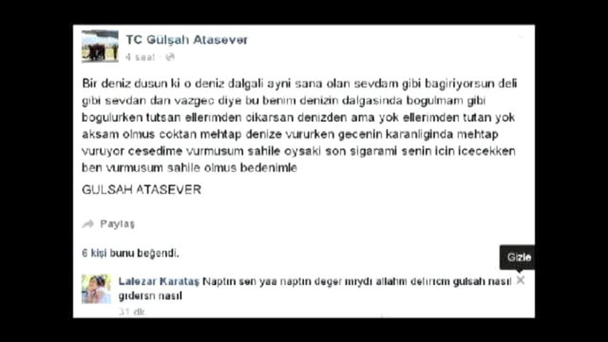 Muğla İntiharını 1 Saat Önceden Facebook\'ta Duyurmuş-Arşiv
