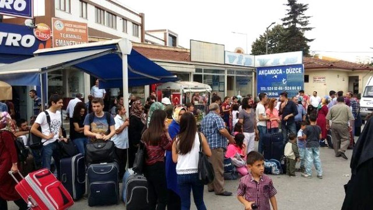 Terminalde Son Gün Yoğunluğu