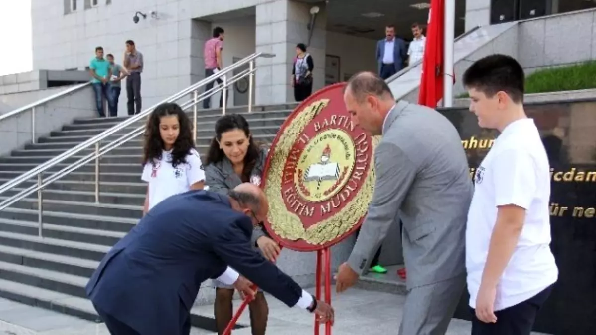 Bartın\'da İlk Öğretim Haftası Kutlamalarına Başlandı