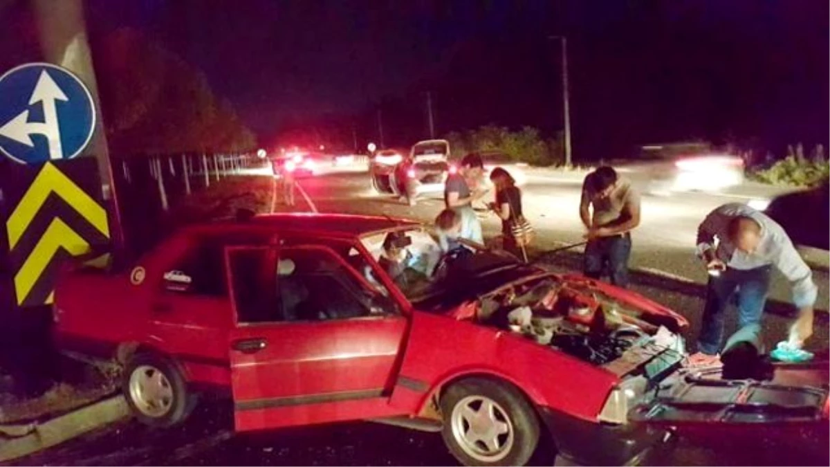 Bayram Dönüşü Zincirleme Trafik Kazası, 1 Yaralı