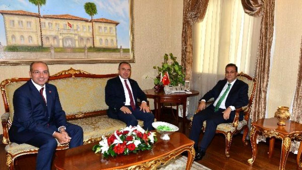 Büyükelçi Mucaj\'dan Türker\'e Ziyaret