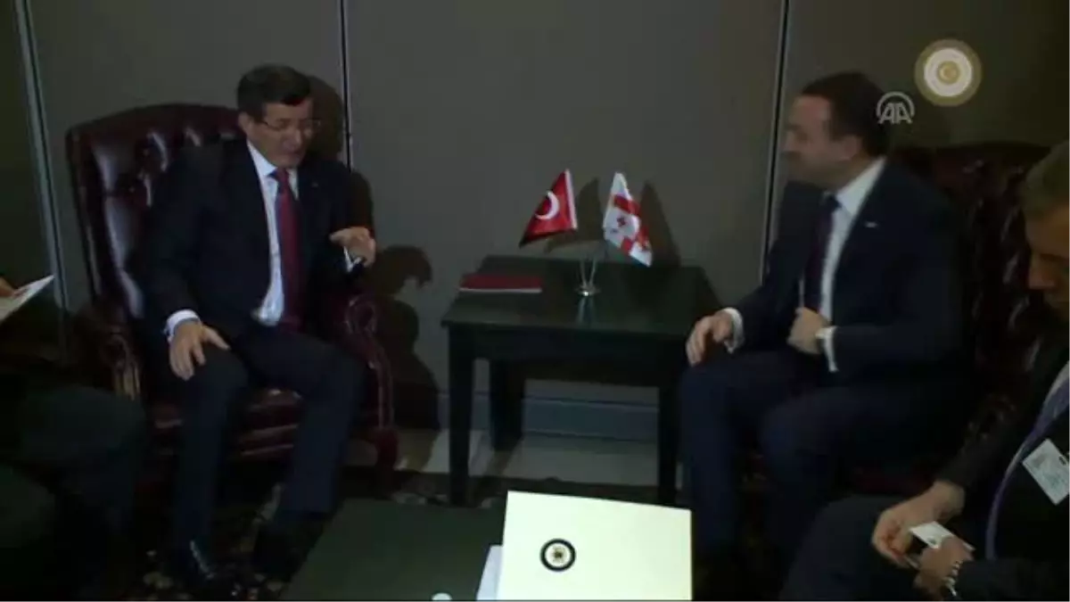 Davutoğlu, Garibashvili, El-Abadi ve Temmam Selam ile Görüştü