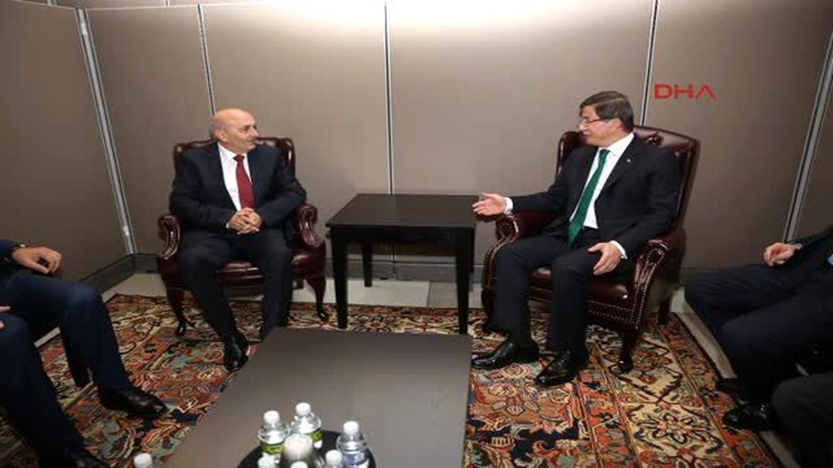 Dha Dış- Başbakan Ahmet Davutoğlu, Belçika ve Kosovalımevkidaşlarıyla Bir Araya Geldi.