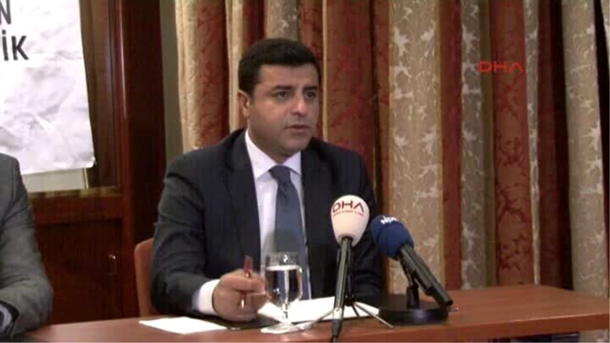 Demirtaş: CHP ve HDP Topluma İktidar Sunabilmeli