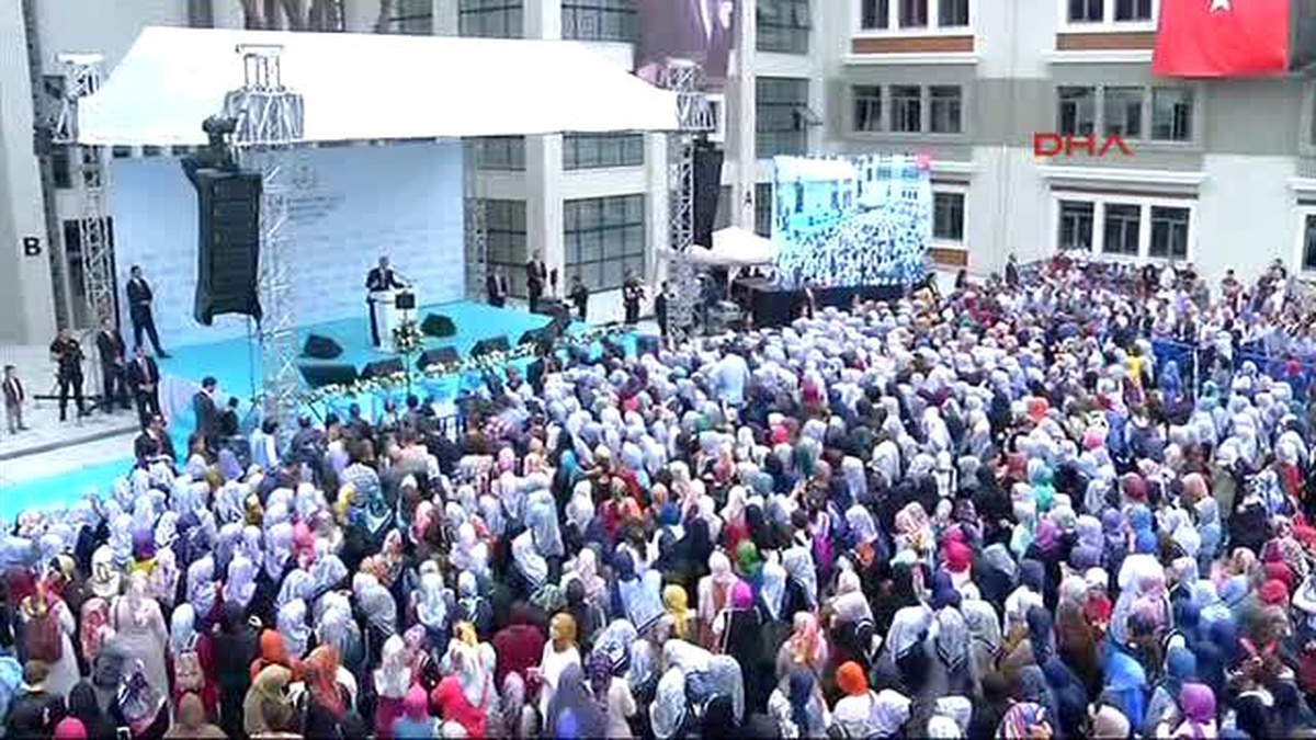 Erdoğan Kızlarının Mezun Olduğu Okulun Yeni Binasını Açtı...