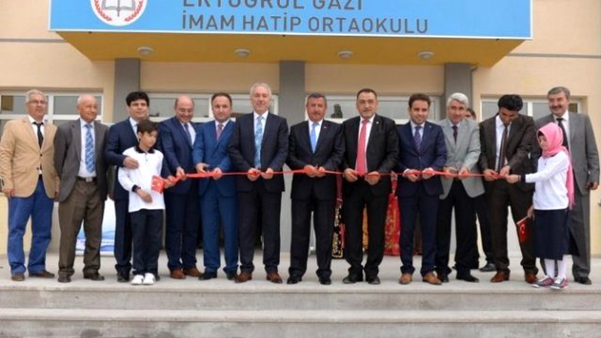 Ertuğrul Gazi İmam Hatip Ortaokulu\'na Yeni Hizmet Binası
