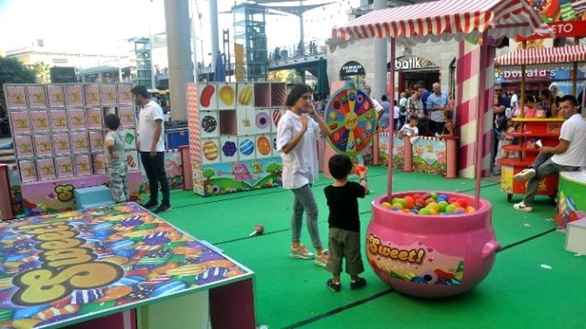 Forum Mersin\'de Candy Crush Etkinliği