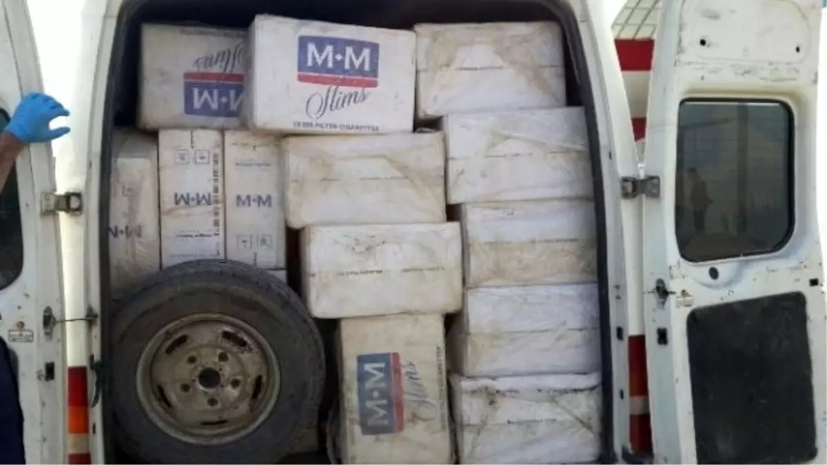 Batman\'da 72 Bin Paket Kaçak Sigara Ele Geçirildi