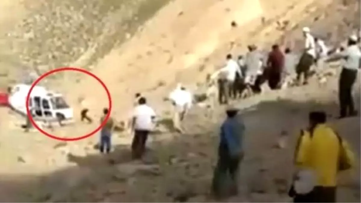 Helikopter Pervanesi Kafasını Kopardı