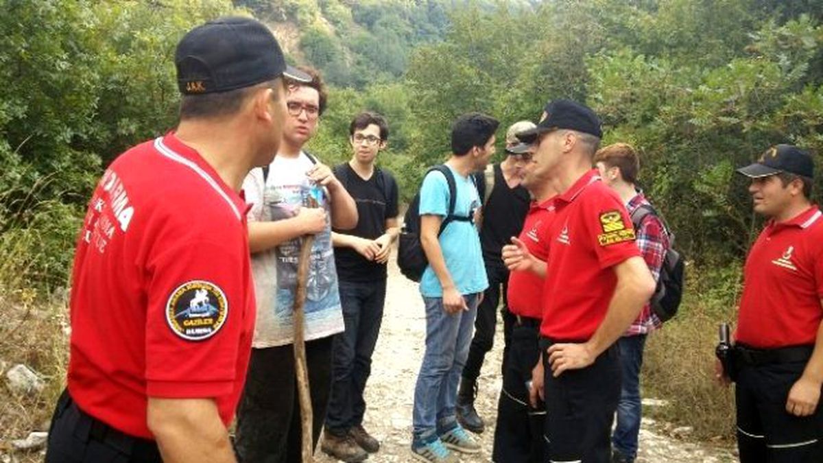 Kaybolan 13 Kişiyi Jandarma Buldu