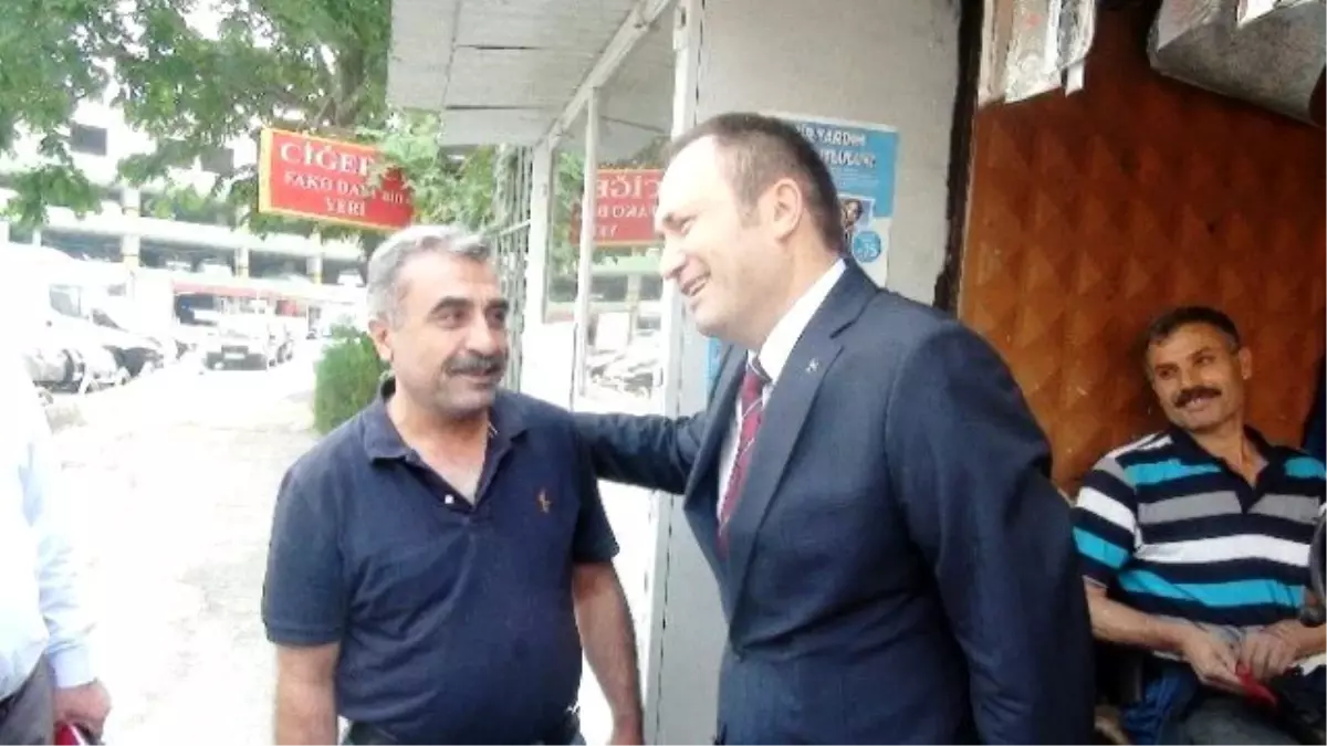 MHP Adaylarından Esnaf Gezisi