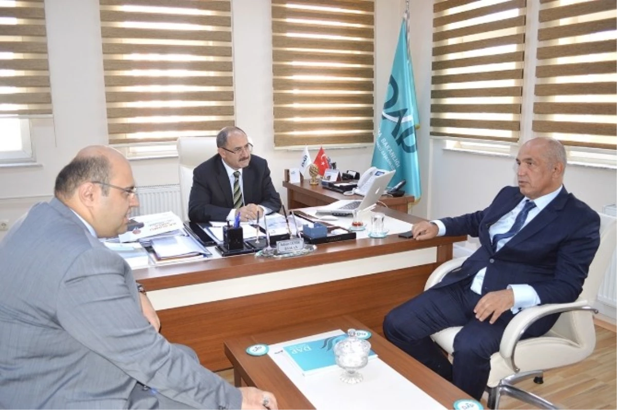 Prof.dr. Mustafa Ilıcalı\'dan Dap İdaresi Başkanı Adnan Demir\'e Ziyaret