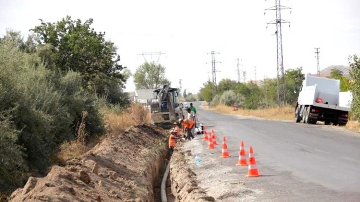 Uçhisar\'da Yeni İçme Suyu Hattı Çalışmalarına Başlandı