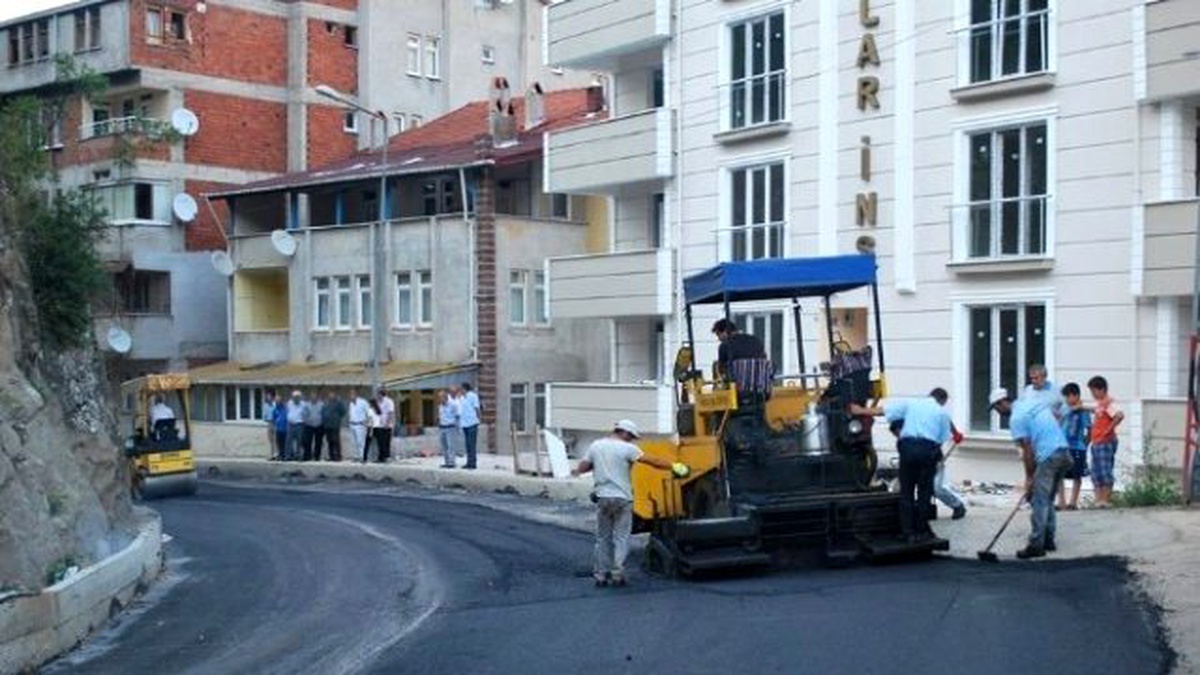 Yenice Asfalt Çalışmaları Tamamlandı