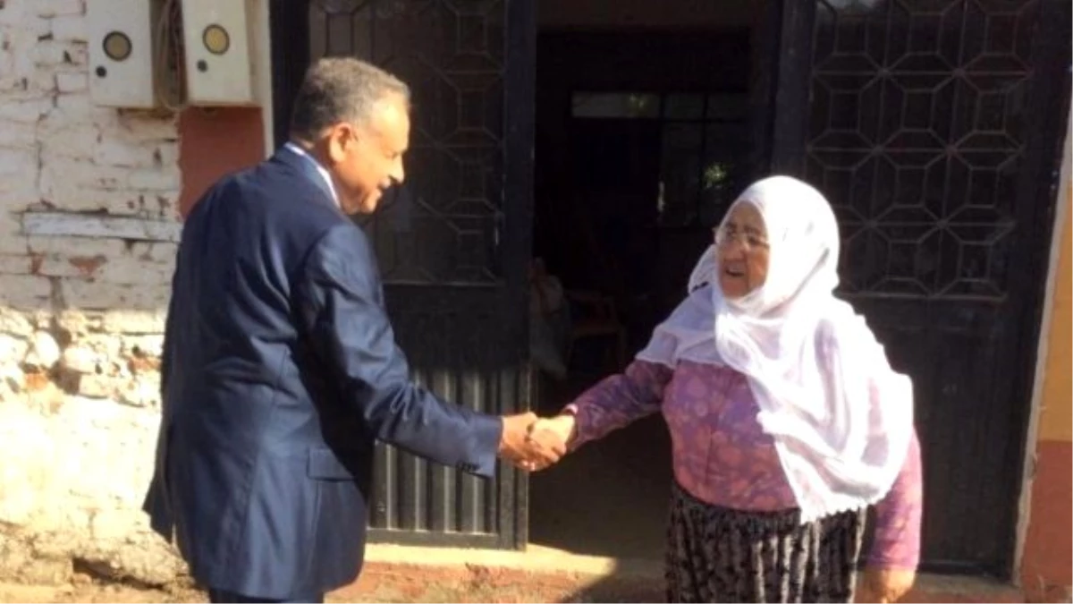Başkan Mahmut Badem, Kaymakçı\'da Sel Mağdurlarını Ziyaret Etti