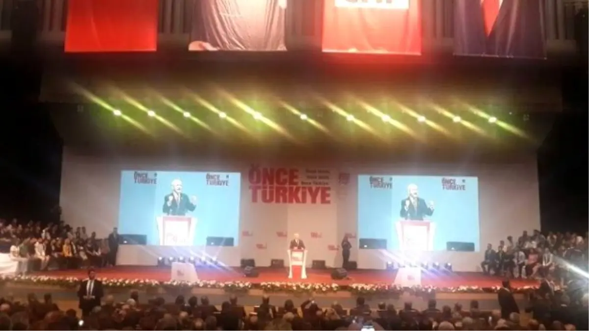 Chp, Aday Tanıtım Toplantısı İçin Ankara\'ya Gitti