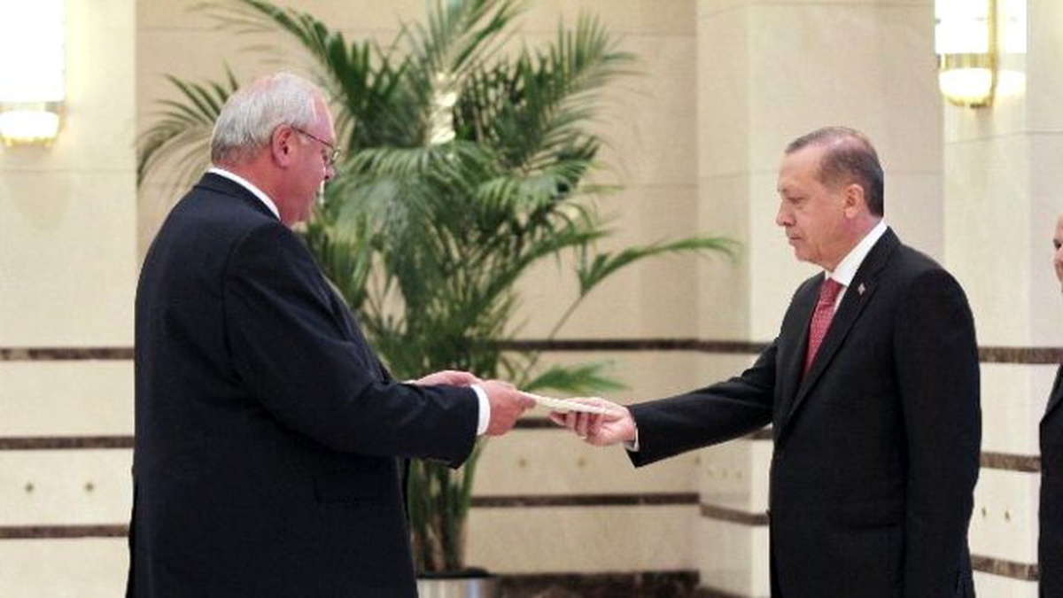 Cumhurbaşkanı Erdoğan Almanya Büyükelçisini Kabul Etti