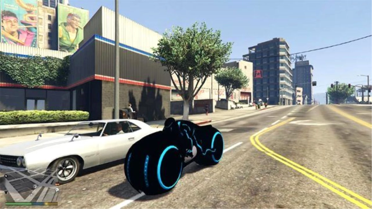 Gta 5 Tron Efsanesi Modu