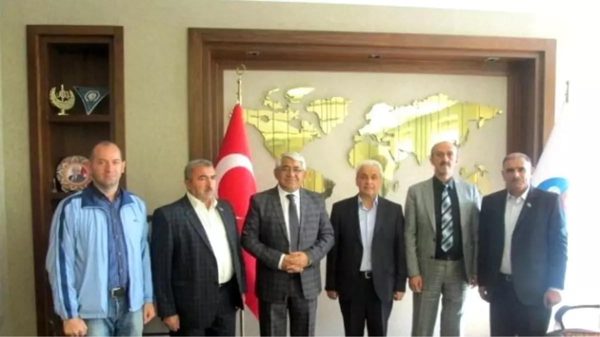 Karabağ Azatlık Teşkilatı\'ndan Başkan Karaçanta\'ya Ziyaret