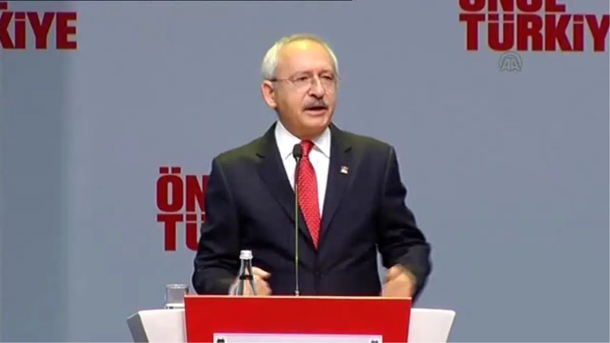 Kılıçdaroğlu - Asgari Ücretin Net Bin 500 Lira Olacak