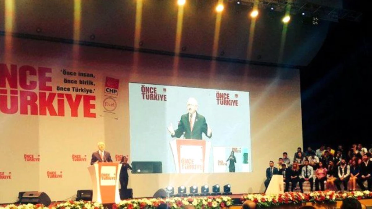 Kılıçdaroğlu: Bu seçimde CHP\'ye Oy Vermek Zorundasınız