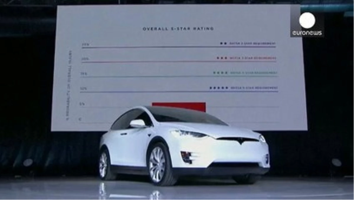 Tesla, Yeni Elektrikli Otomobili Model X\'i Tanıttı