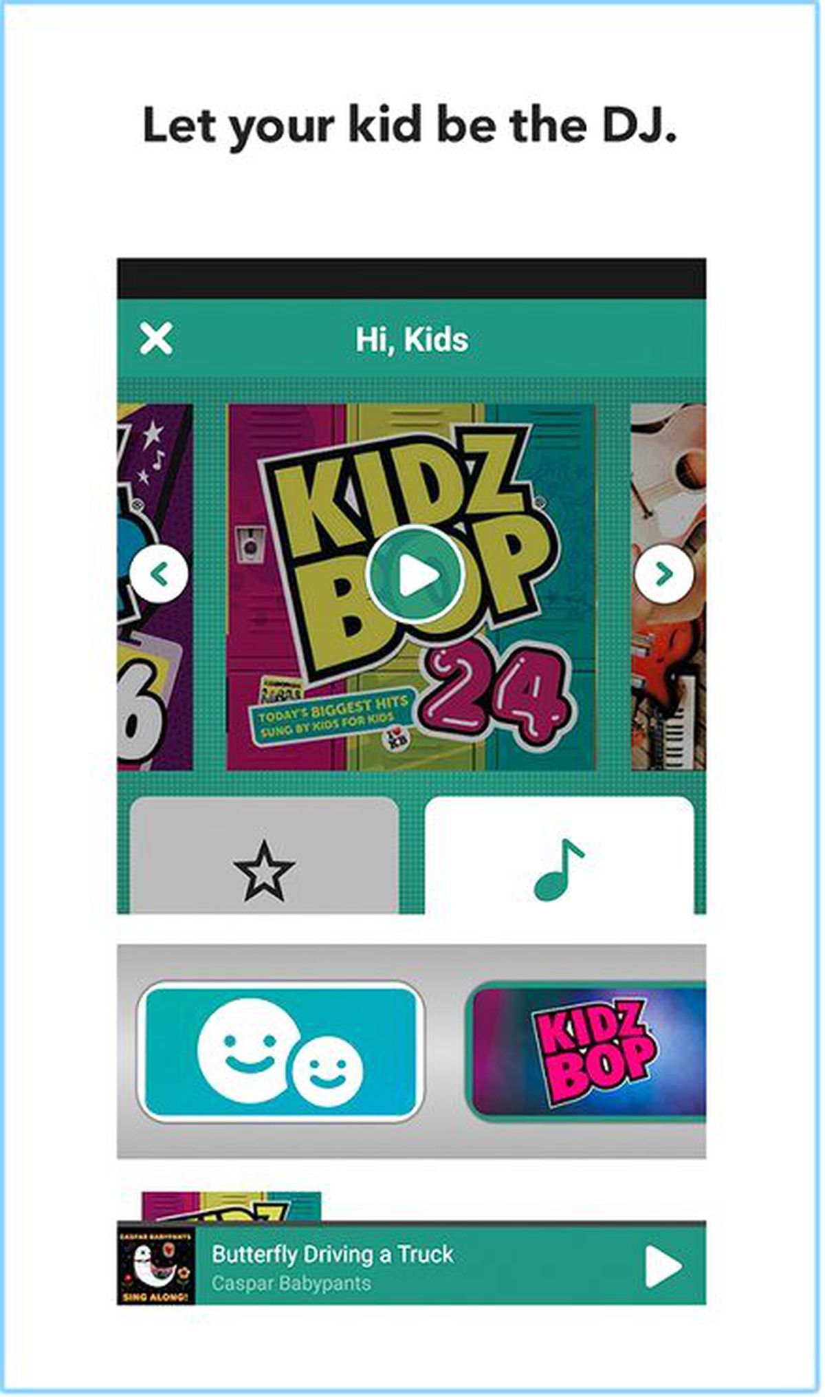 Çocuklar İçin Ebeveyn Onaylı Müzik Kanalı