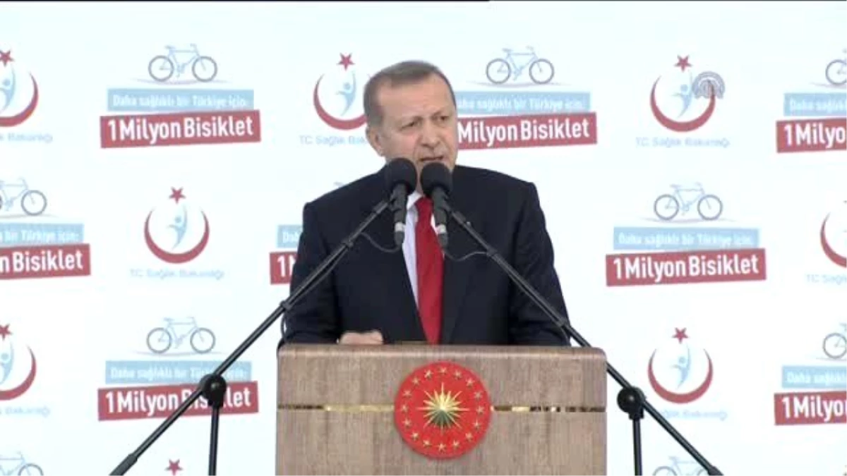Erdoğan: "Bisiklet Yolları Konusunda Çalışma Yapılmadığı Bir Gerçek"