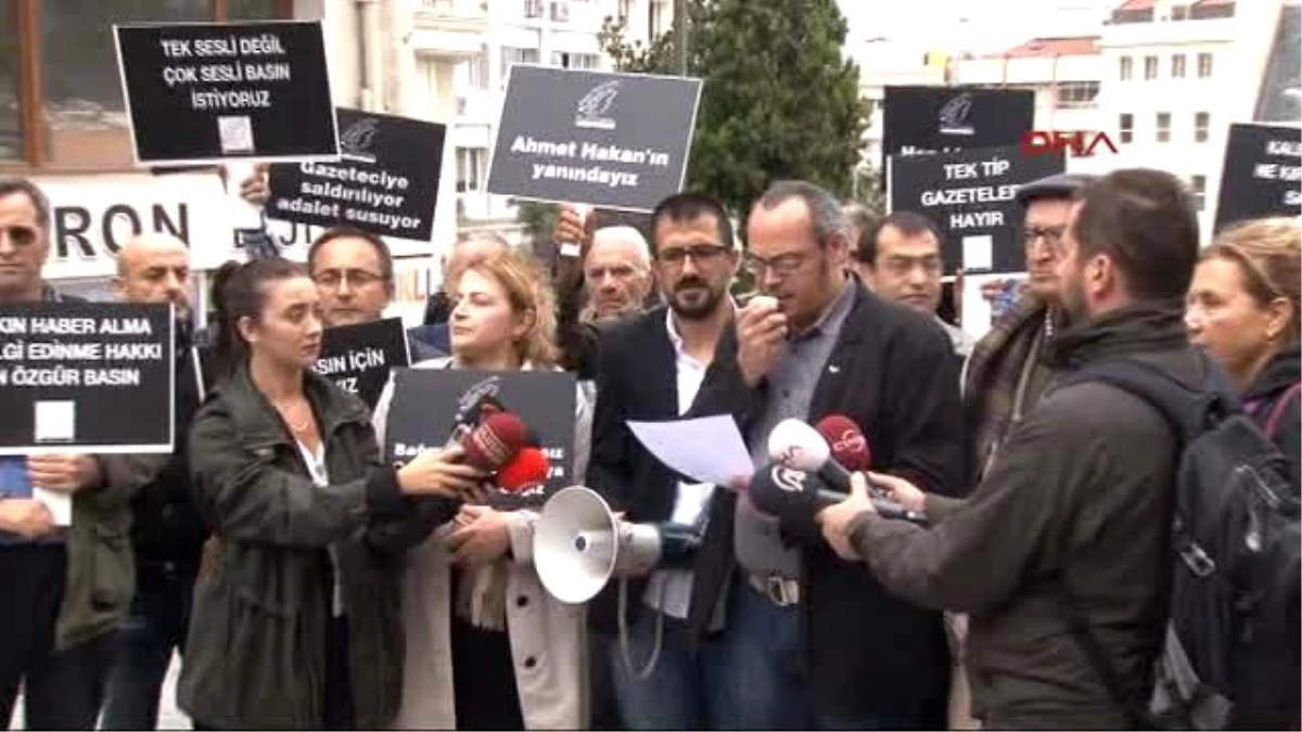 Gazetecilere Özgürlük Platformu Ahmet Hakan\'a Yapılan Saldırıyı Kınadı